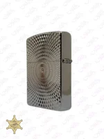 فندک مشبک نقره ای